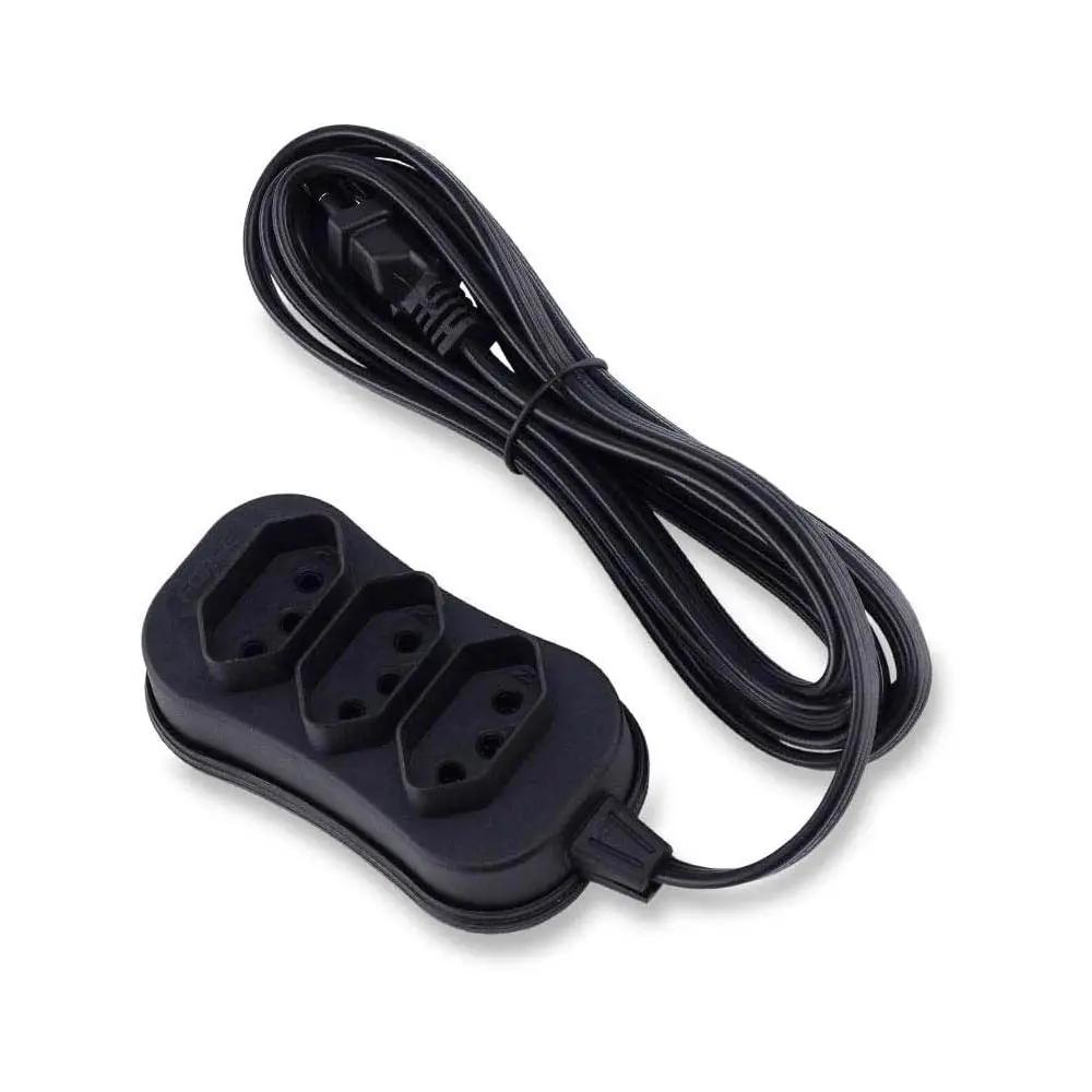 Extensão Elétrica 3 Tomadas 3mts Bivolt - 11678 Truedata